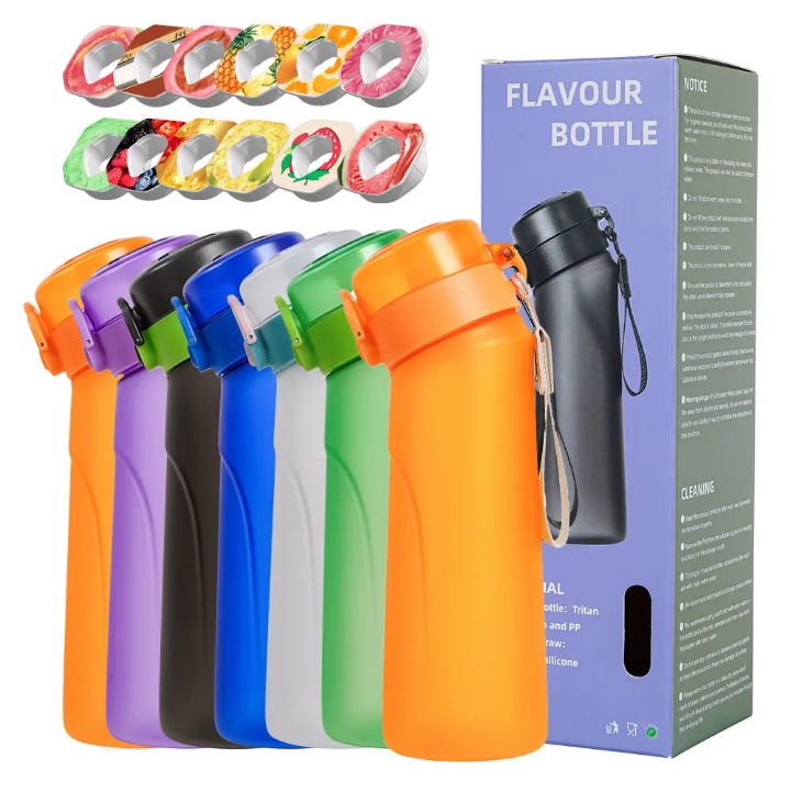 🔥 750ml Flavour Water Bottle – Safe, Customizable & Adventure-Ready