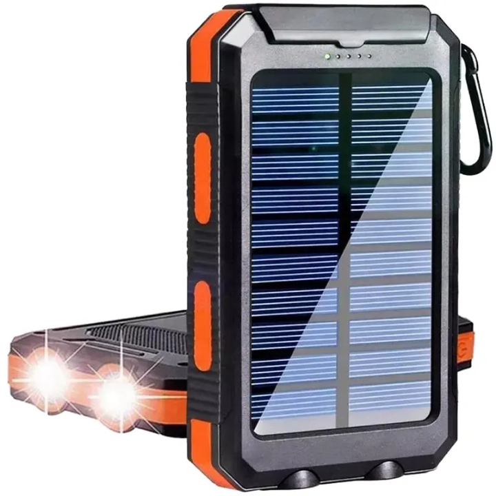 ☀️Portable Solar Power Bank – High Capacity, Outdoor-Ready Power Solution