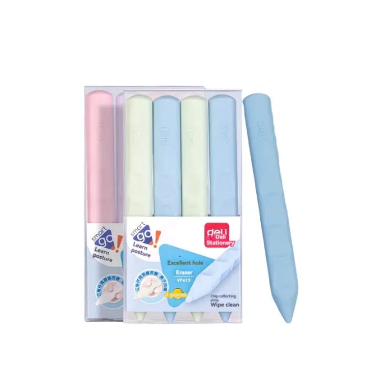 Smart Dual bold hole eraser 4pc pack