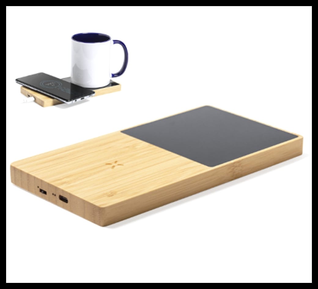 2-in-1 Coffee Mug Warmer & Wireless Charger | Multi-Functional Heating Coaster(professional Gift)