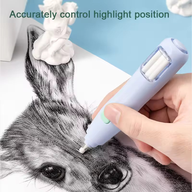 Smart electric eraser