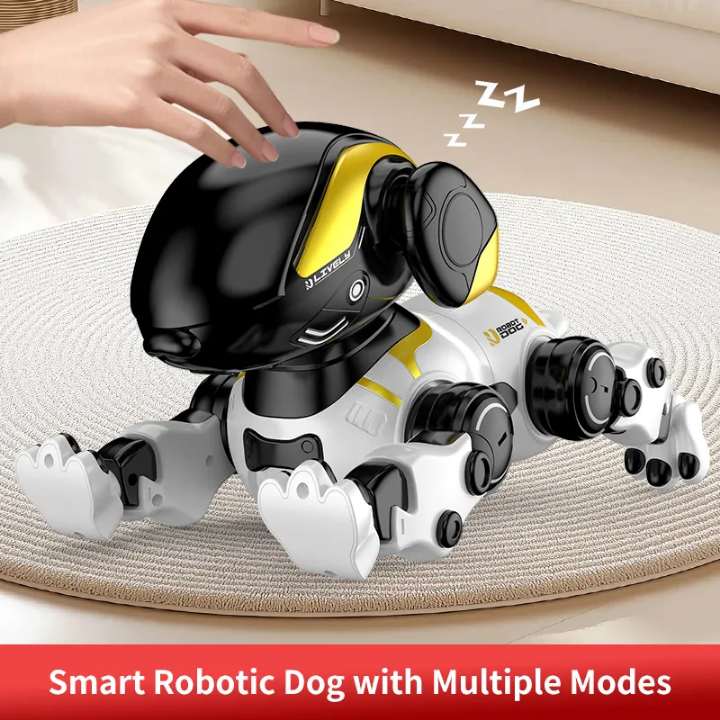 🤖 Smart WiFi RC Robot Dog – Gesture, Voice & App Control