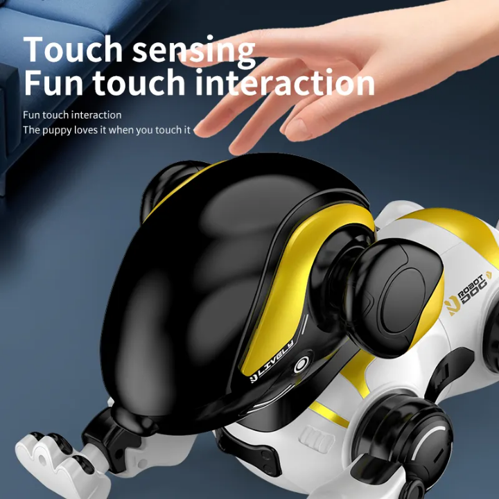 🤖 Smart WiFi RC Robot Dog – Gesture, Voice & App Control