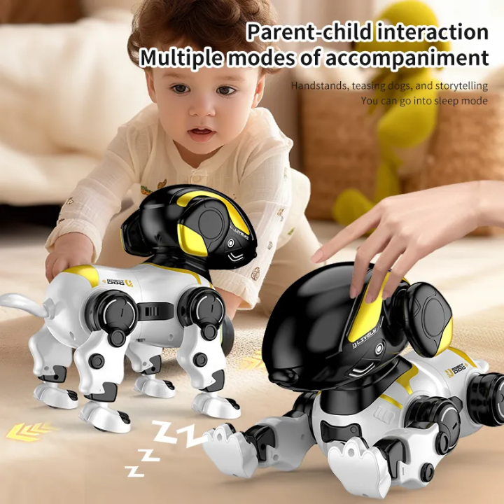 🤖 Smart WiFi RC Robot Dog – Gesture, Voice & App Control