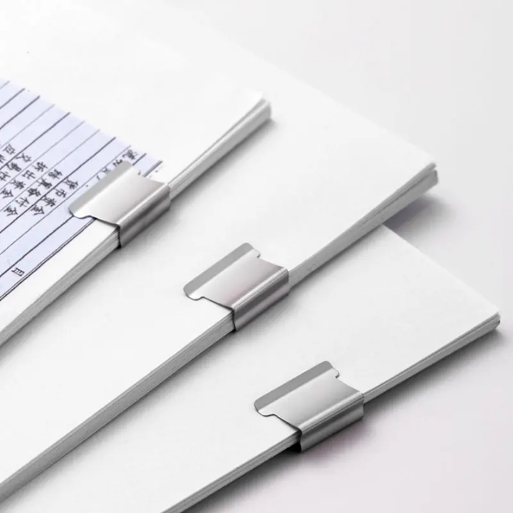 ✨ Portable Hand Paper Clip Dispenser – Staple-Free, Sleek & Effortless Paper Binding