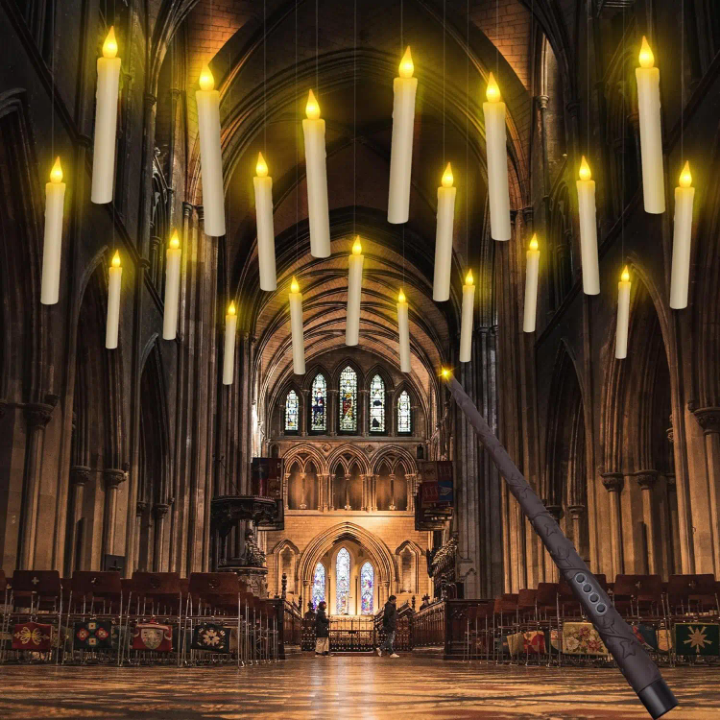 🕯️ Flameless 3D Flickering LED Candles – Safe, Realistic & Timeless Ambience