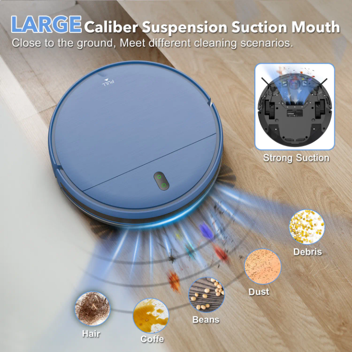 🤖 Smart 2-in-1 Robot Vacuum Cleaner – Powerful Suction, Intelligent Cleaning