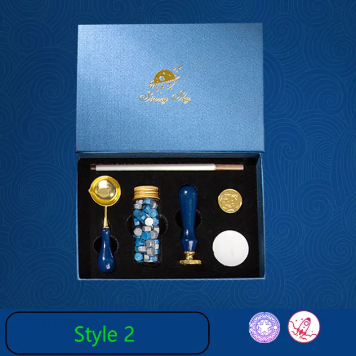 🔥 Wax Stamp Kit – Elegant Sealing for Letters & Gifts