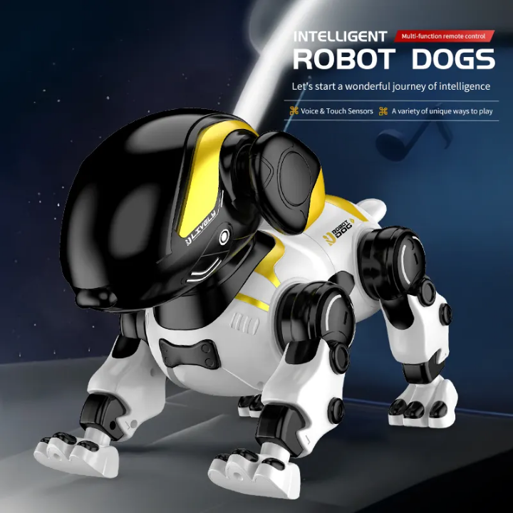 🤖 Smart WiFi RC Robot Dog – Gesture, Voice & App Control