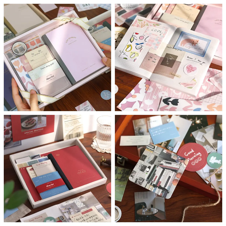 🔥 Simno Vintage Scrapbook Kit – Creative & Durable Crafting Essentials